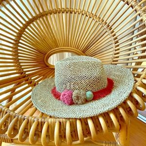 Zara Raffia Band Straw Hat